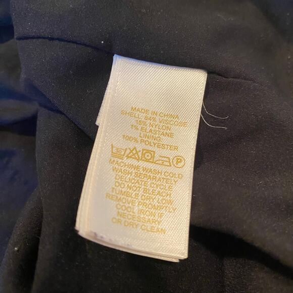 Kate Spade Black & White Striped Bow Dress Size 152 / 12Y - Picture 9 of 11